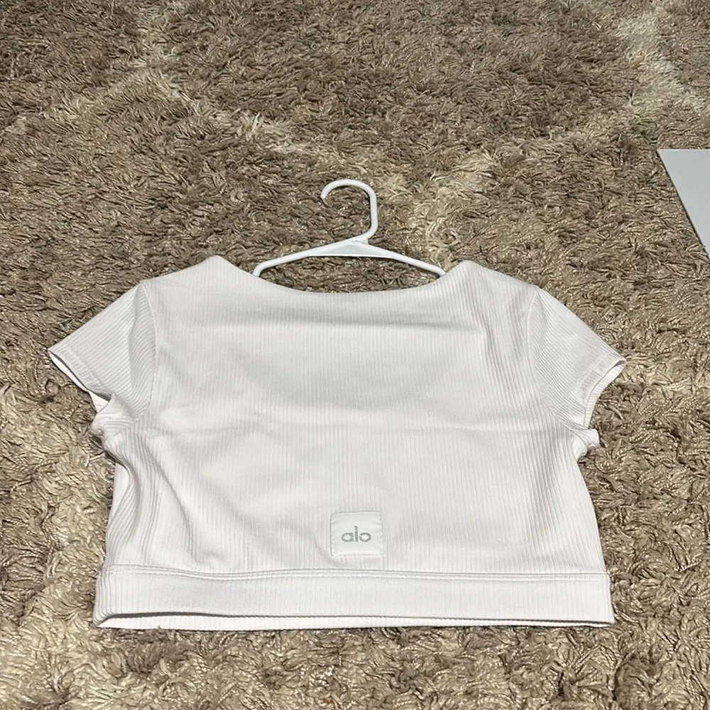 ALO Yoga Blissful Henley Bra Top